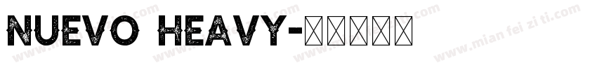 Nuevo Heavy字体转换